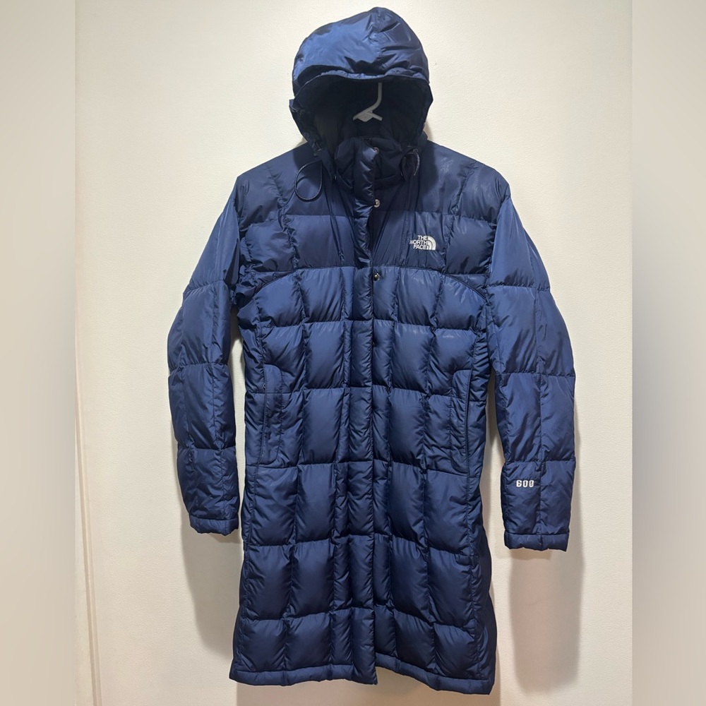 The North Face Long 600 Goose Down Puffer Jacket Women’s XS Outdoor